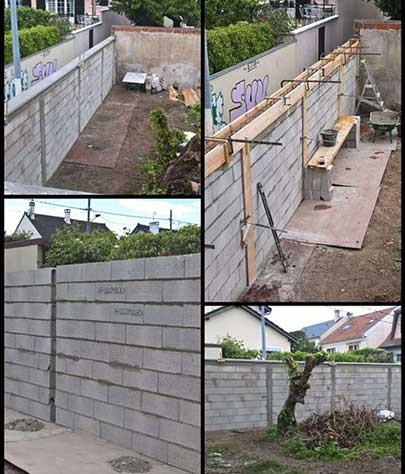 Construction mur maçonnerie Manosque - Artisan CB Services